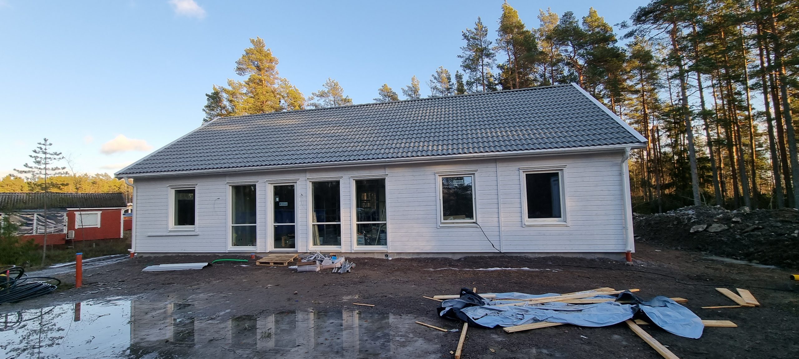En villa i Svärtinge utanför Norrköping.
